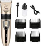 Dog Clippers Professional for Thick Hair,Low Noisedog Grooming Kit Rechargeable Dog Grooming Clippers Detachable Metal Blade Dog Clippers Cordless Dog Trimmer for Grooming Pet Clippers