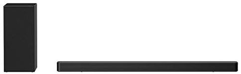 LG Soundbar SN6Y, 420W Dolby Digital Soundbar for TV with Wireless Subwoofer, 3.1Ch Home Theatre System, High Resolution Audio, DTX Virtual:X, AI Sound Pro, Bluetooth, HDMI in/Out