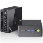 GMKtec Gaming Mini PC, AMD Ryzen 7 8845HS(Upgraded 8745HS) 32GB DDR5 1TB SSD, Desktop Computer Oculink, Dual NIC 2.5G, HDMI 2.1, USB4.0 K8 Plus