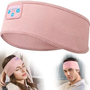 Perytong Sleep Headphones - Headband Headphones - Bluetooth Headband Wireless Sleeping Headphones Sleep Mask with Earphones Music Band Unique Gifts for Men Women Valentine's Day