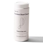 Made In Cookware - Stainless Steel Cleaner - Environmentally Safe Stainless Steel Cleaner for Polishing and Cleaning Pots and Pans - Made in USA - 12oz Powder