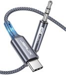 JSAUX USB C to 3.5mm Audio Aux Cable 9.9ft, USB Type C to 3.5mm Headphone Stereo Car Cord Compatible with iPhone 16/15/14 Pro Max Plus, Samsung Galaxy S24/S23/S22/S21 Ultra, iPad Pro, Pixel 5/4 XL