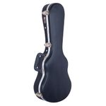 Crossrock Ukulele Hard Case, fits Tenor Ukulele, Super Lightweight ABS Molded, in Black, (CRA860TUBK)