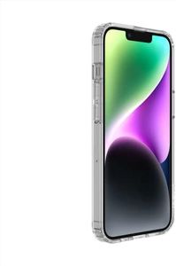 Belkin SHEERFORCE™ MagSafe Compatible Phone Case for iPhone 14 and iPhone 13 with Treated Coating, Built-in Magnets, and Raised Edge Bumper for Screen & Camera Protection - Clear