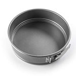 KitchenAid Bakeware Aluminized Steel PFAS-Free Nonstick 24 cm Springform Cake Pan, Oven Safe, Dishwasher Safe, Grey