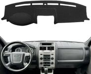 Yiz Dash Cover Mat Custom Fit for Ford Escape and Mercury Mariner 2008-2012,Dashboard Cover Pad Carpet J178 (Black)