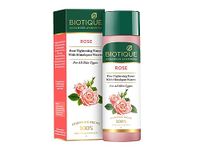 Biotique Rose Pore Tightening Toner With Himalayan Waters For All Skin Type 120Ml, Pack of 1