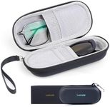Luxtude Double Glasses Case Hard Sh