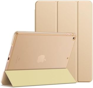 JETech Case for iPad 10.2-Inch (2021/2020/2019 Model, 9/8/7 Generation), Auto Wake/Sleep Cover (Gold)