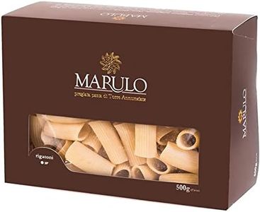 Marulo, Rigatoni, Italian Pasta Bronze Die Cut Artisan, Italian Pasta, Only 2 Ingredients,100% Durum Semolina. Imported Italian Pasta (1.1 Pound). Pasta from Campania.