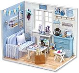 TuKIIE DIY Miniature Dollhouse Kit 