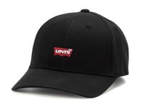 Levi's Men's Housemark Flexfit Cap, Regular Black, One Size