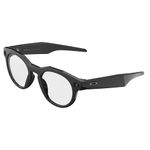 Oakley Meta HSTN AI Glasses for Men, Women — Sport & Lifestyle Eyewear — 12 MP Camera, 60fps Video, Open-Ear Audio, Meta AI — Black/Clear Lenses