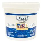 Dazzle Mega Tabs (5.6 kg) Chlorinating Tablets (SKU DAZ01106)