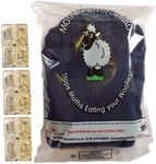 12 x Moth Proof Sweater Storage Bags UK made (w/Acana Moth Killer Sachets) …