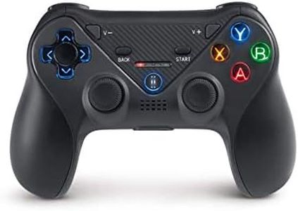 aiino Heropad Mando Inalámbrico para iPhone, Apple TV, iPad, iOS [Made for Arcade] - Joystick para Movil Compatible con Android - Soporte para Smartphone Incluido - No Se Necesita Ningún Software