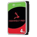 Seagate IronWolf Pro 4 TB ST4000NE001 NAS Internal Hard Drive, CMR 3.5 Inch, SATA 6 Gb/s 7,200 RPM, 256 MB Cache, for RAID Network Attached Storage (Renewed)