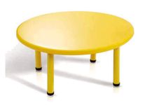 Little Fingers Intra Kids Plastic Round Table Without Chairs (Colour May Vary)