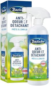 Bactador Enzyme Cleaner Spray 750ml - Destructeur odeur urine chat & détachant microbiologique – Anti odeur - Desodorisant litiaire chat - Nettoyant enzymatique - Neutraliseur d'odeur