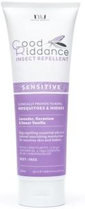 Good Riddance Sensitive Insect Repellent 250mL. Safe for Babies, Kids, Pregnancy and Sensitive Skin. Mosquito Repellent. As Effective as DEET Against Sandflies and Midges. DEET and Citronella Free. Clinically Proven.