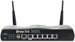 DrayTek Vigor 2927ac Dual-WAN Gigabit Ethernet Load Balancing WiFi Router, Wireless AC 1300, Firewall, VPN, 5 Gigabit RJ-45 LAN Ports