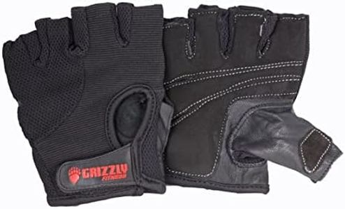 Grizzly Fitness Men's Ignite Weightlifting Exercise Gloves - Large