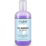 Mylee Gel Polish Remover Acetone 250ml, Salon Professional UV LED Nail Polish Cleaner for Manicures and Pedicures