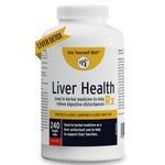 Liver Health Rx: Liver Cleanse, Detox & Repair Fatty Liver. Milk Thistle Extract with Silymarin 80%, Dandelion Root, Yarrow, Burdock Root & Artichoke to Support Healthy Liver Function. (240 Capsules). Made in Canada - See Yourself Well