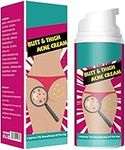 Butt Acne Cream Moisturizing Brightening Smoothing Treatment Clearing Spot, Reduce Acne and Pimples, Keep Buttocks Skin Delicate, and Smooth (50ML)