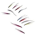 12Pcs Fly Fishing Tube Streamer Steelhead Salmon Striper Musky Trout