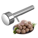 Meat Tenderisers, Falafel Scoop Maker, Stainless Steel Falafel Scoop Maker, Non-Sticky Falafel Baller Tool, Falafel Frozen Falafel Mix for Kitchen Household Use