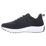 Propét Men's Tour Knit Sneaker, Black, 10 UK