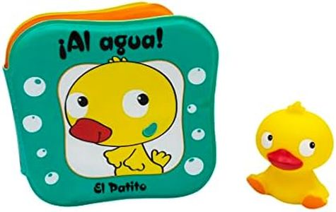 ¡Al agua! - El patito: Un libro de baño para bebés de 0 a 3 años (incluye un cuento y un muñequito SIN AGUJERO para jugar en la bañera) (Pequeñas manitas)