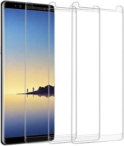 XINXUSONG Galaxy Note 8 Screen Protector, 3 Pack For Galaxy Note 8 N950 Tempered Glass Screen Protector,Anti-Scratch 9H Hardness Full Coverage Silk Print Galaxy Note 8 N950 Protective Film Black