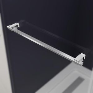 YTTSOYTS Glass Shower Door Handle Towel Bar 540MM Stainless Steel Sliding Shower Door Handle Replacement for Commercial and Residential Glass Doors Chrome