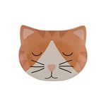 Mason Cash Ginger Stoneware Cat Saucer, 16 cm