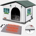 GASUR Weatherproof Heated Cat House