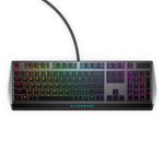 Alienware Low-Profile RGB Gaming Keyboard AW510K: Alienfx Per Key RGB LED - Media Controls & USB Passthrough - Cherry MX Low Profile Red Switches