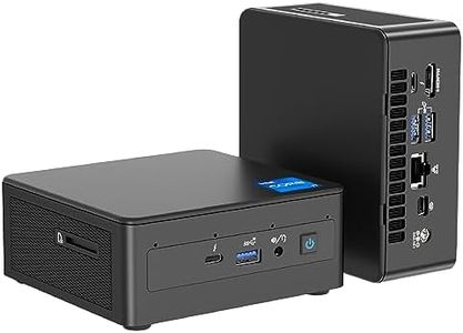 Intel NUC Mini PC, NUC11PAHi7 Desktop PC, Intel® Core i7-1165G7, 32GB RAM, 1TB PCIe SSD Mini Ordinateur supportant 8K/4K Quad Display/WiFi 6/Bluetooth 5.2/Thunderbolt 3/Win 11 Pro/VESA