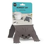 OTOTO Scaredy Cat Trivets for Hot Dishes Non Slip Heat Resistant Silicone Pot Holders & Trivet for Kitchen Counter - Cute Kitchen Accessories & Funny Cat Gifts - Hot Pot Holder for Wood Tables