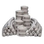 New Pig 404 PIG ORIGINA L Absorbent Socks, 76 L Absorbency, 107 cm Length x 8 cm Diameter, 40 sock/Box, Grey (Pack of 40)