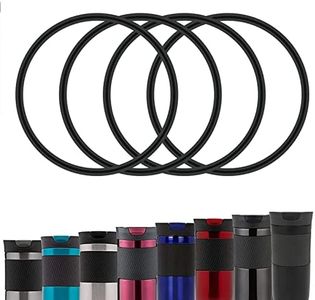 BOSORIO 4 Pack Gaskets Compatible with Contigo Snapseal Byron Travel Mug 16oz & 20oz, Replacement Rubber Seal for Contigo Snapseal Lid, Replacement Silicone Part for Contigo Coffee Travel Tumbler