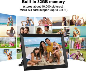 FRAMEO 10.1" WiFi Digital Photo Frame – Touchscreen Display