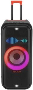 LG XBOOM XL7 Portable Tower Speaker with Pixel LED Lighting and up to 20 Hrs of Battery Life, Black