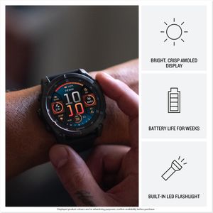 Garmin fēnix 8 GPS Smartwatch, 51mm Slate Gray