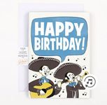 Endless Happy Birthday Prank Card: Nonstop Birthday Singing Card with Glitter - Double Prank - Guaranteed Laughter! - Mariachi