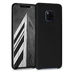 kwmobile Case Compatible with Huawei Mate 20 Pro Case - TPU Silicone Phone Cover with Soft Finish - Black Matte