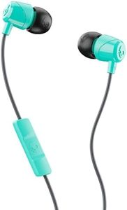 Skullcandy Jib In-Ear Wired Earbuds, Noise Isolating, Microphone, Works with Bluetooth Devices and Computers - Miami