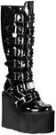 Demonia Swi815/B, Women Warm Lining Ankle Boots, Black (Black), 6 UK (39 EU)