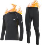 YUTYTH Thermal Underwear Mens Set, 